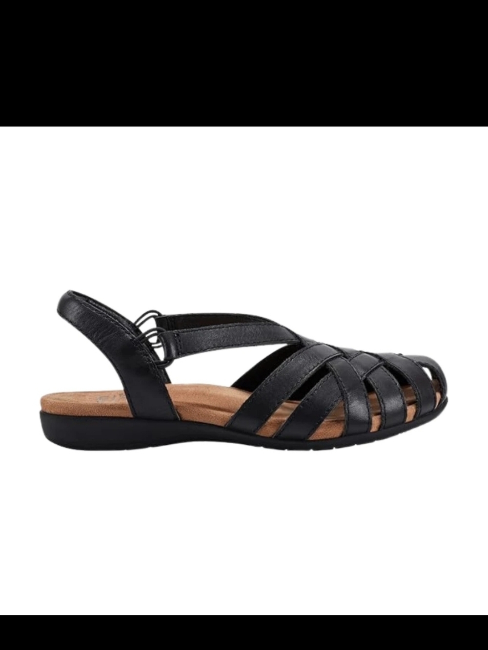 Earth Origins Women’s Berri Sandal - ETBERRI BLACK 001 - Picture 7 of 9